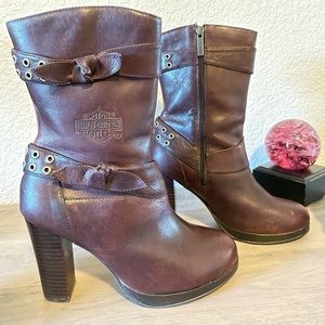 Harley-Davidson women’s brown boots